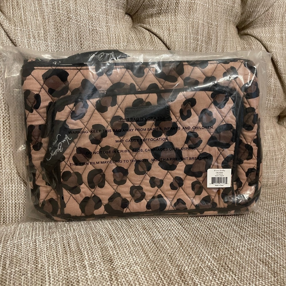 Vera Bradley Leopard Little Hipster Crossbody
